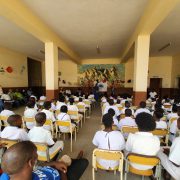 PALESTRA SOBRE SAÚDE BUCAL E MEDIDAS DE PREVENÇÃO PARA EVITAR A CÓLERA