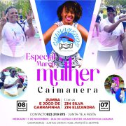 PRESIDENTE DA ASSOCIAÇÃO DOS CAIMANEROS  HOMENAGEIA MULHERES CAIMANERAS