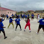 ACTIVIDADE DE ZUMBA NO ESPECIAL MARÇO MULHER CAIMANERA