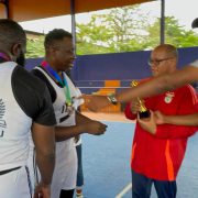 CAIMANEROS VENCEM QUADRANGULAR DE BASQUETEBOL  EM ALUSÃO AO MES DA PAZ