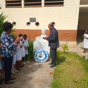 A Associação dos ex Estudantes Angolanos em Cuba CAIMANEROS, Participou da homenagem em Memória dos 130 anos do Falecimento do líder Histórico Cubano José Marti